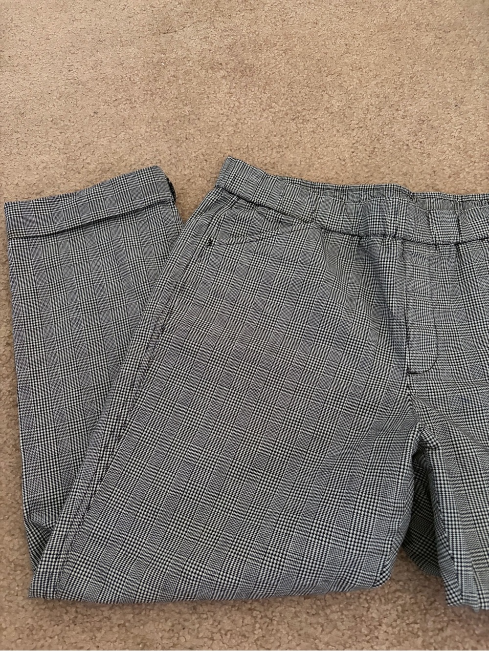 Classic Gray Mid Rise Dress Pants